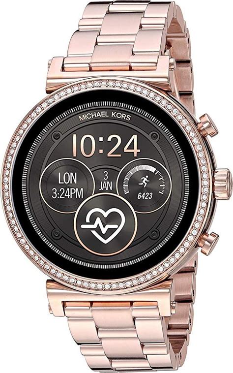 michael kors sofie watch rose gold|Amazon.com: Michael Kors Access Women's Sofie .